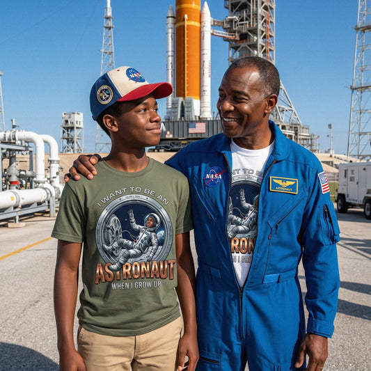Future Astronaut Tee – Black Boy