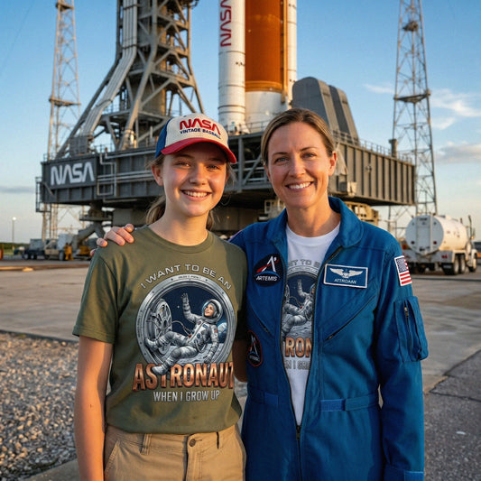 Future Astronaut Tee – White Girl
