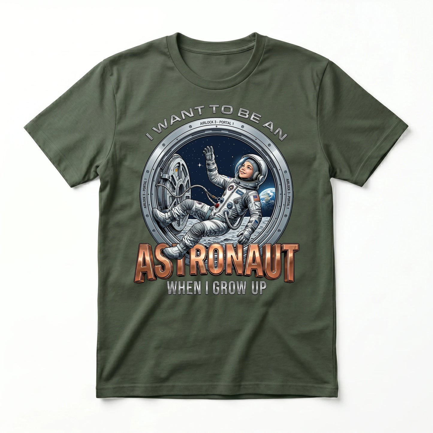 Future Astronaut Tee – White Girl