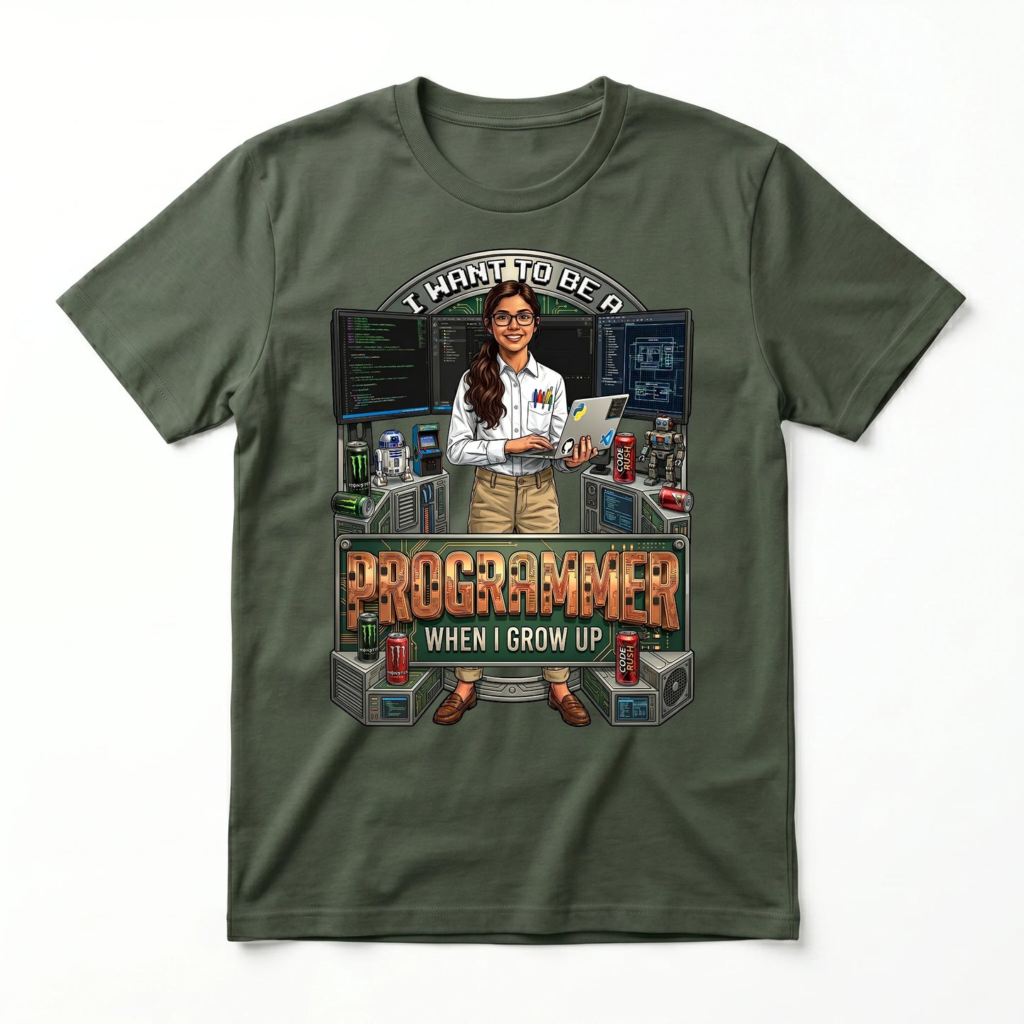 Future Programmer Tee – Latina Girl