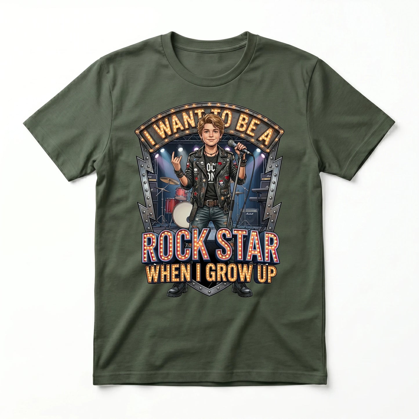 Future Rock Star Tee – White Boy