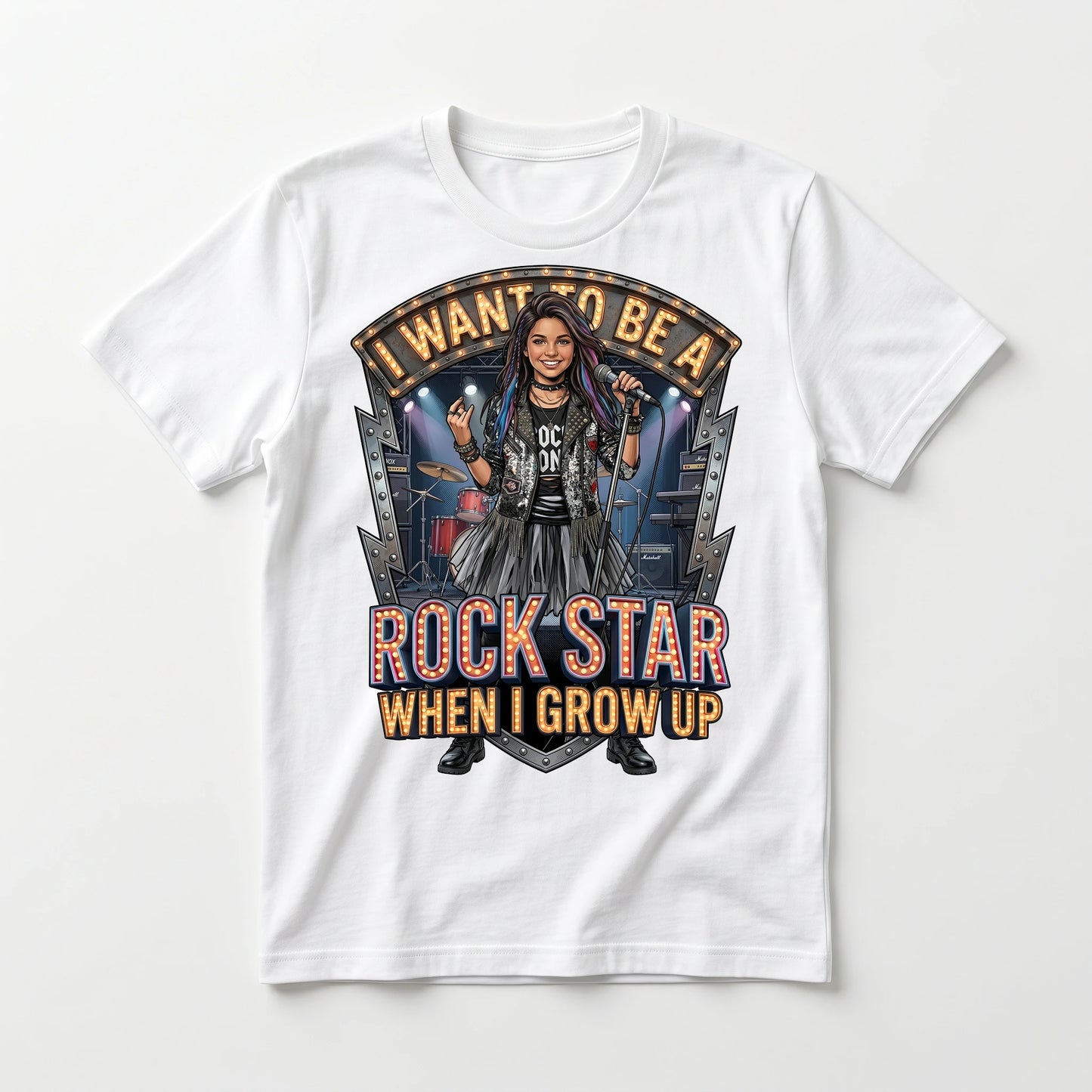 Youth Future Rock Star Tee – Latina Girl