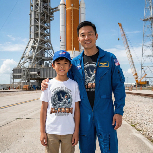 Youth Future Astronaut Tee – Asian Boy