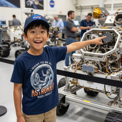 Youth Future Astronaut Tee – Asian Boy