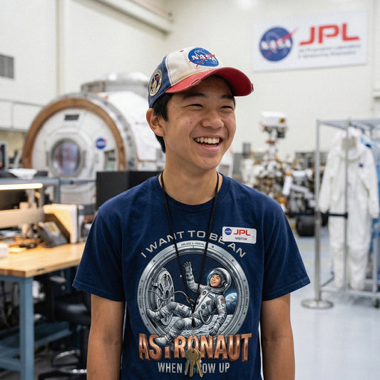 Future Astronaut Tee – Asian Boy