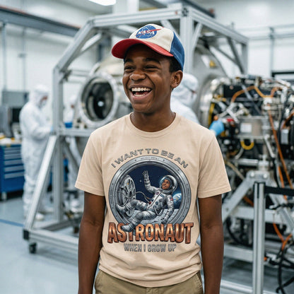 Future Astronaut Tee – Black Boy