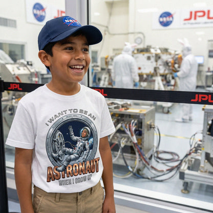 Youth Future Astronaut Tee – Latino Boy