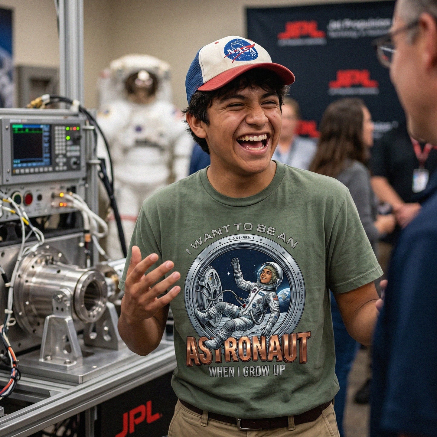 Future Astronaut Tee – Latino Boy