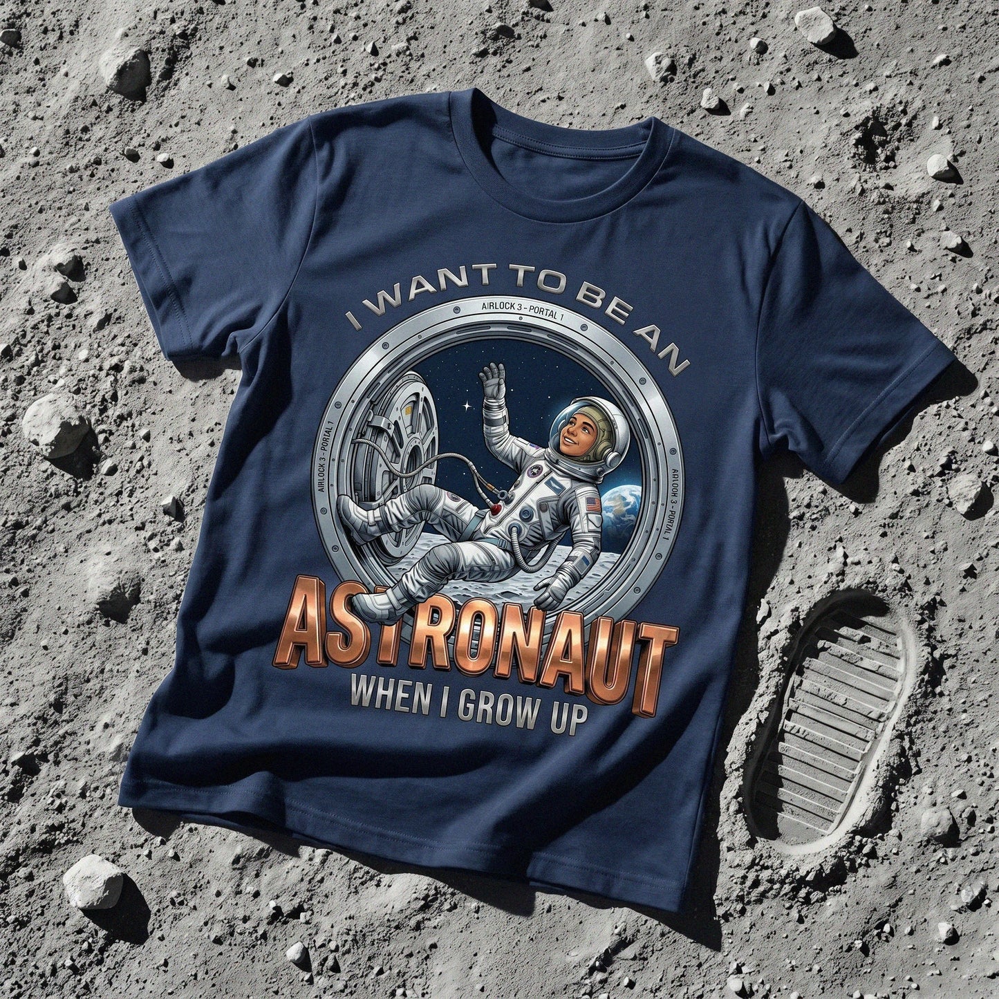 Future Astronaut Tee – Latino Boy