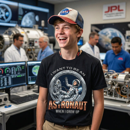 Future Astronaut Tee – White Boy