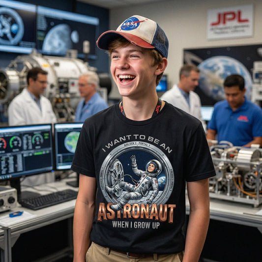 Future Astronaut Tee – White Boy