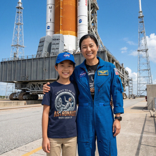 Youth Future Astronaut Tee – Asian Girl