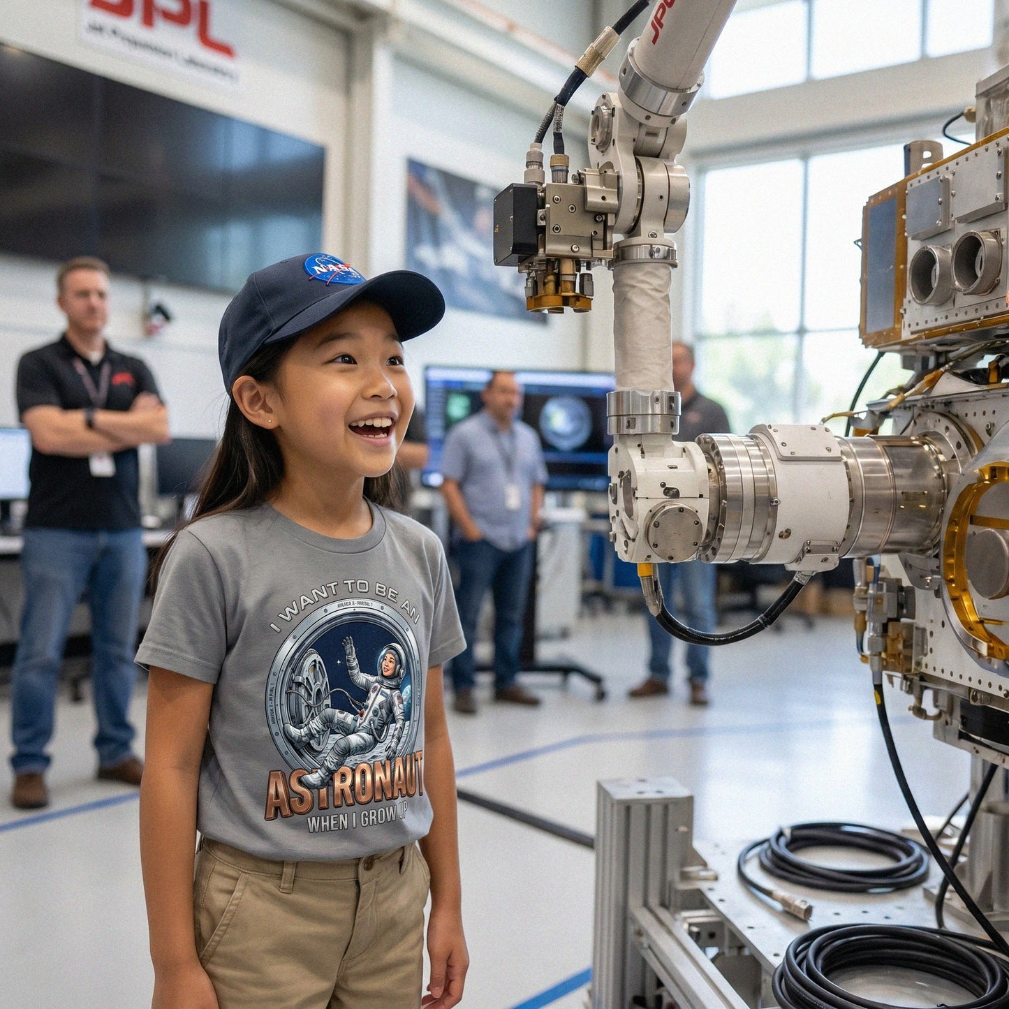 Youth Future Astronaut Tee – Asian Girl