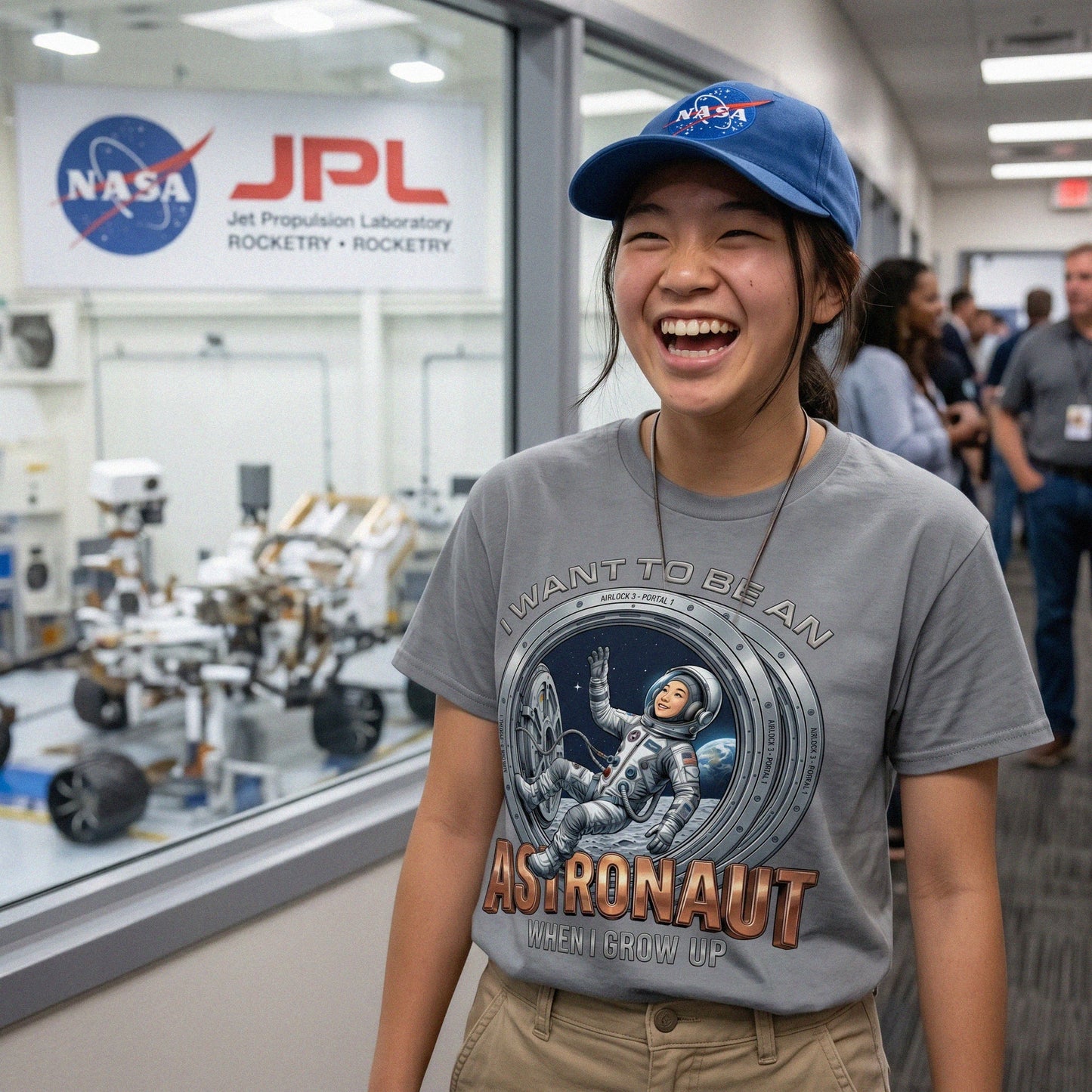 Future Astronaut Tee – Asian Girl