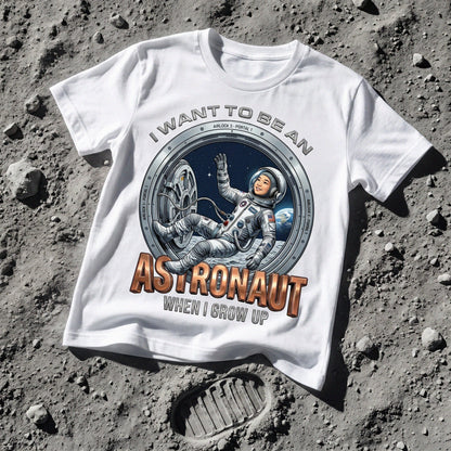 Youth Future Astronaut Tee – Asian Girl