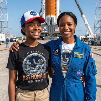 Future Astronaut Tee – Black Girl