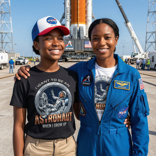 Future Astronaut Tee – Black Girl