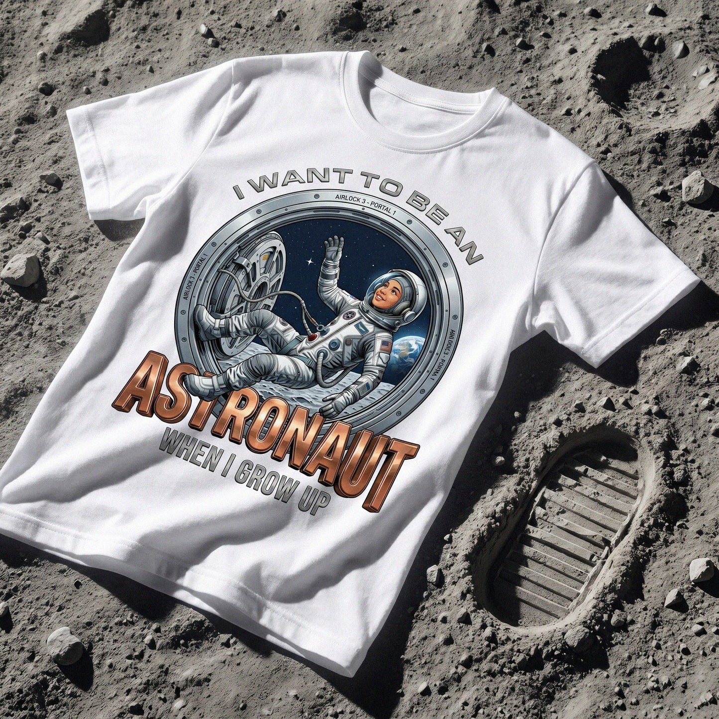 Future Astronaut Tee – Latina Girl