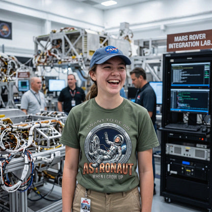 Future Astronaut Tee – White Girl