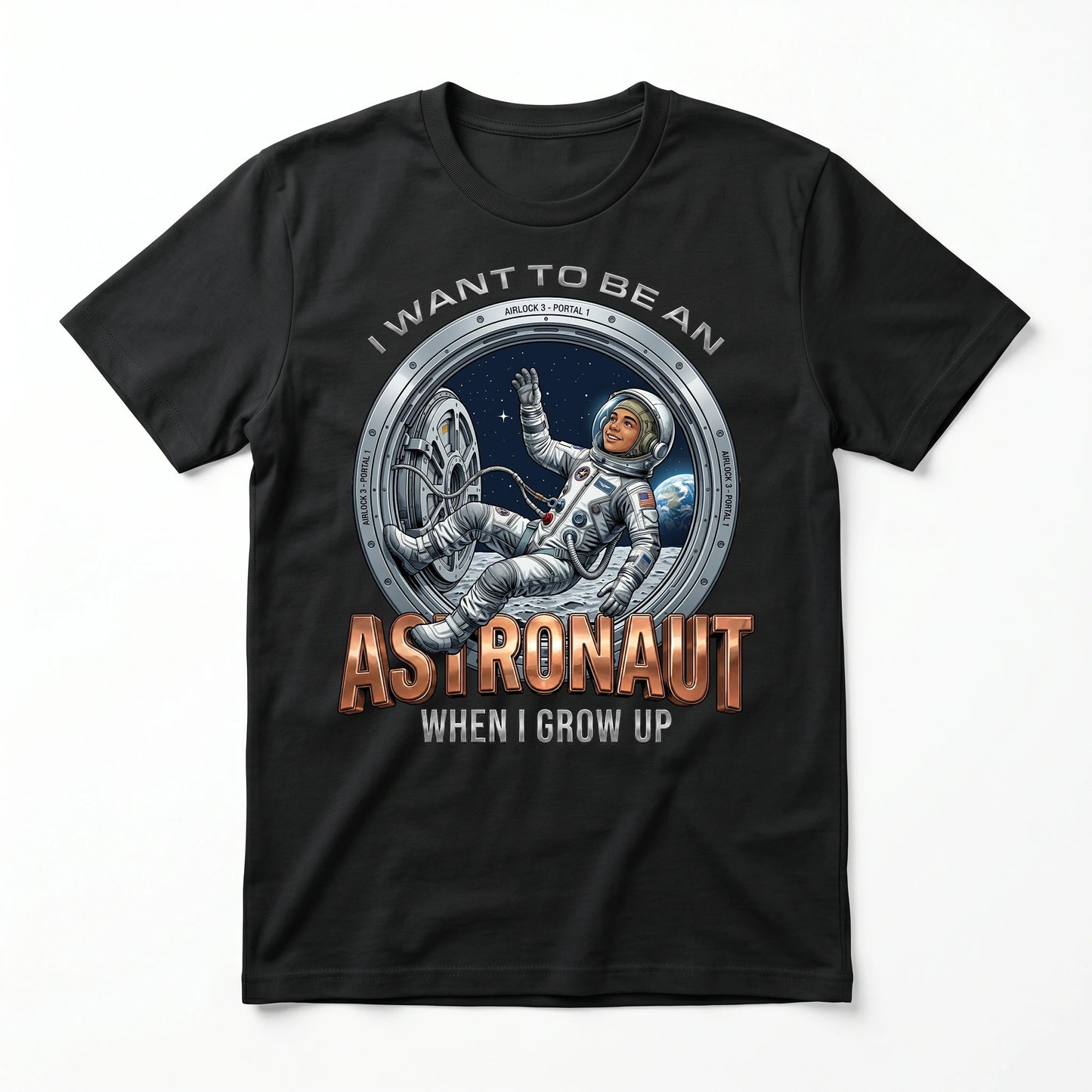 Future Astronaut Tee – Latino Boy