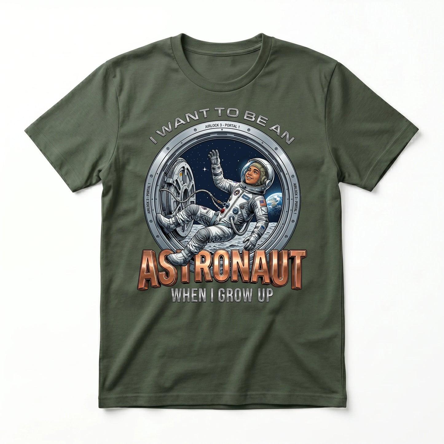 Future Astronaut Tee – Latino Boy