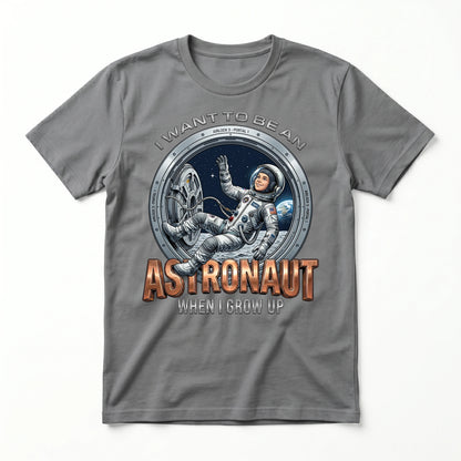 Youth Future Astronaut Tee – White Boy