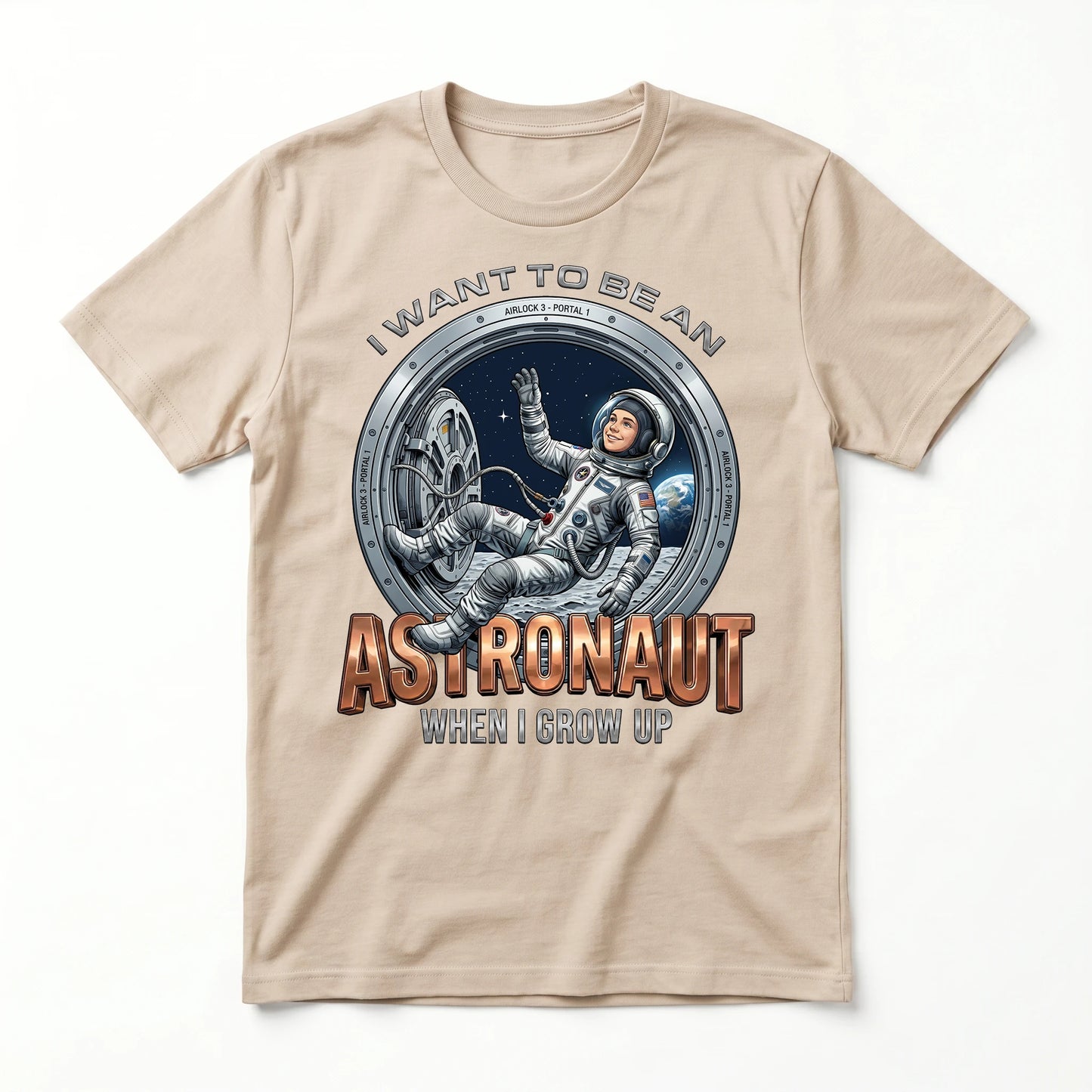 Future Astronaut Tee – White Boy