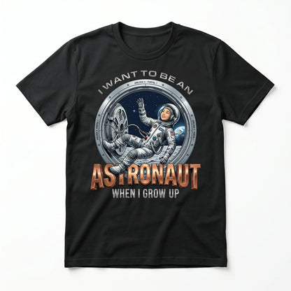 Youth Future Astronaut Tee – Asian Girl