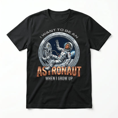 Future Astronaut Tee – Black Girl