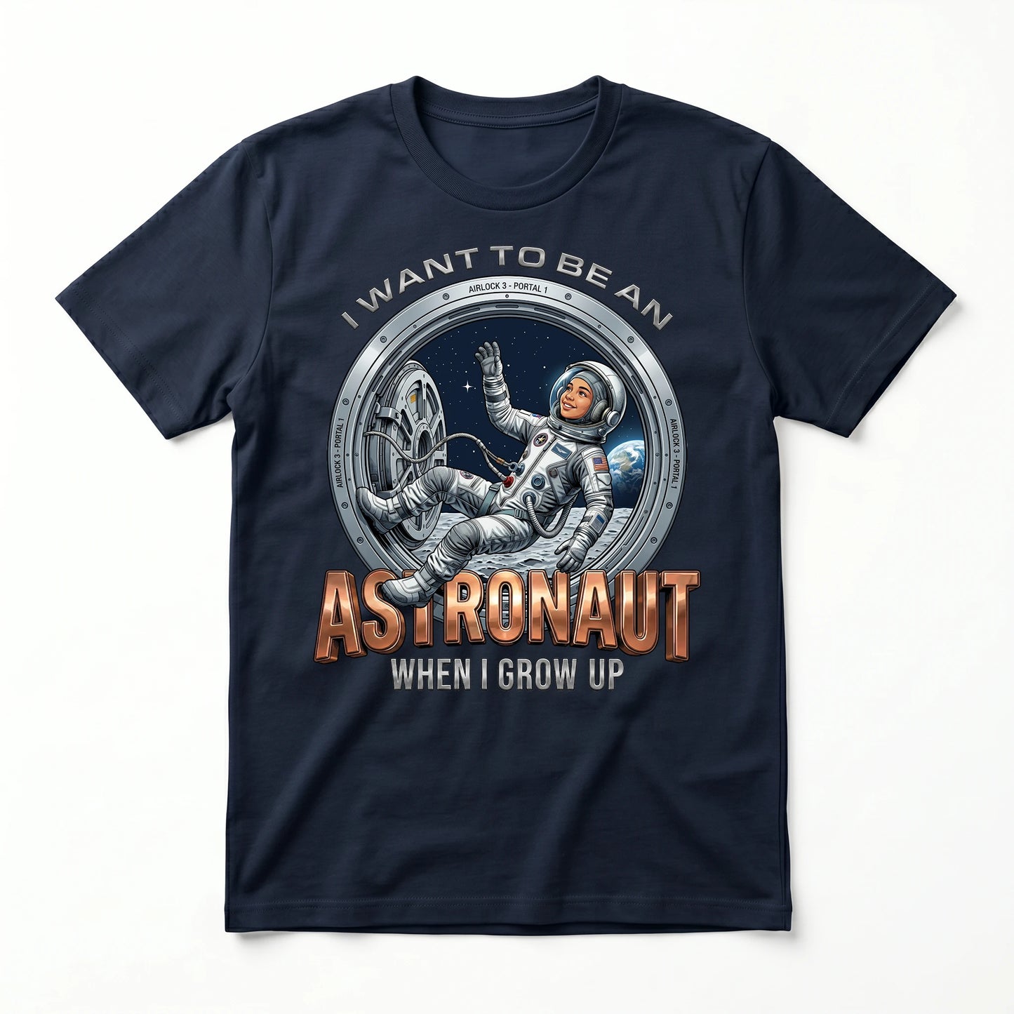 Future Astronaut Tee – Latina Girl