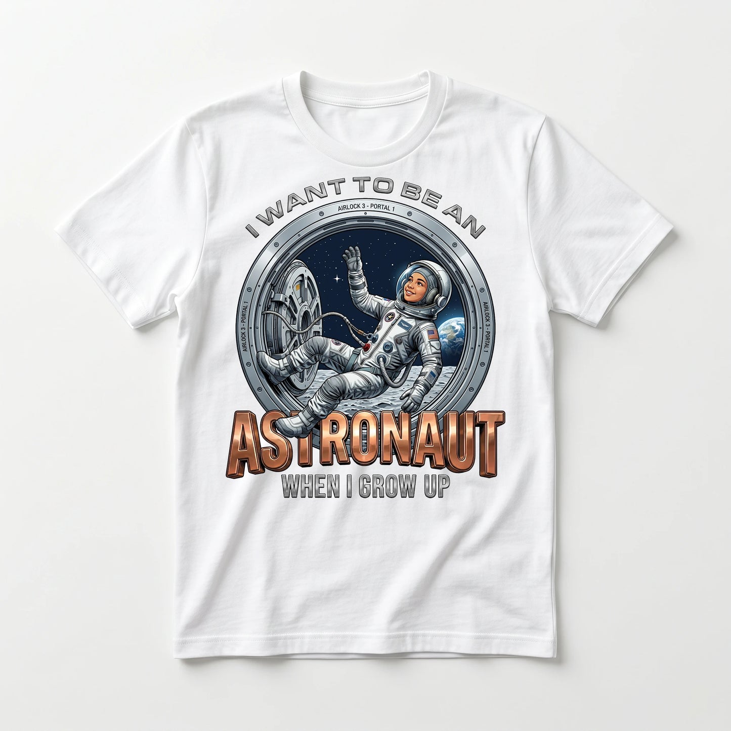 Future Astronaut Tee – Latina Girl