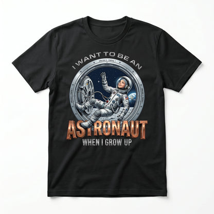 Youth Future Astronaut Tee – White Girl