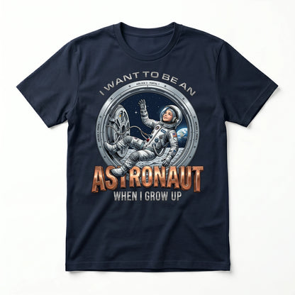 Youth Future Astronaut Tee – White Girl