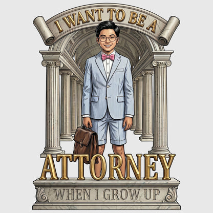 Youth Future Attorney Tee – Asian Boy