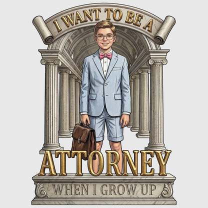 Youth Future Attorney Tee – White Boy