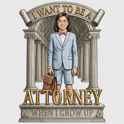 Youth Future Attorney Tee – Asian Girl