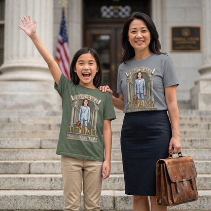 Youth Future Attorney Tee – Asian Girl