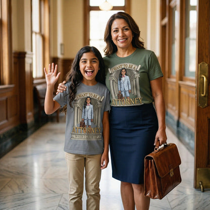 Youth Future Attorney Tee – Latina Girl