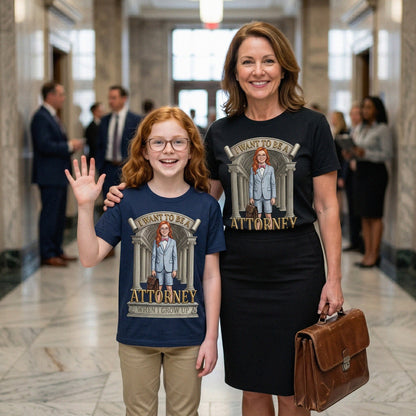 Youth Future Attorney Tee – White Girl