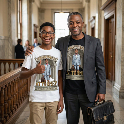Future Attorney Tee – Black Boy
