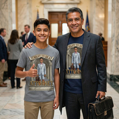 Future Attorney Tee – Latino Boy