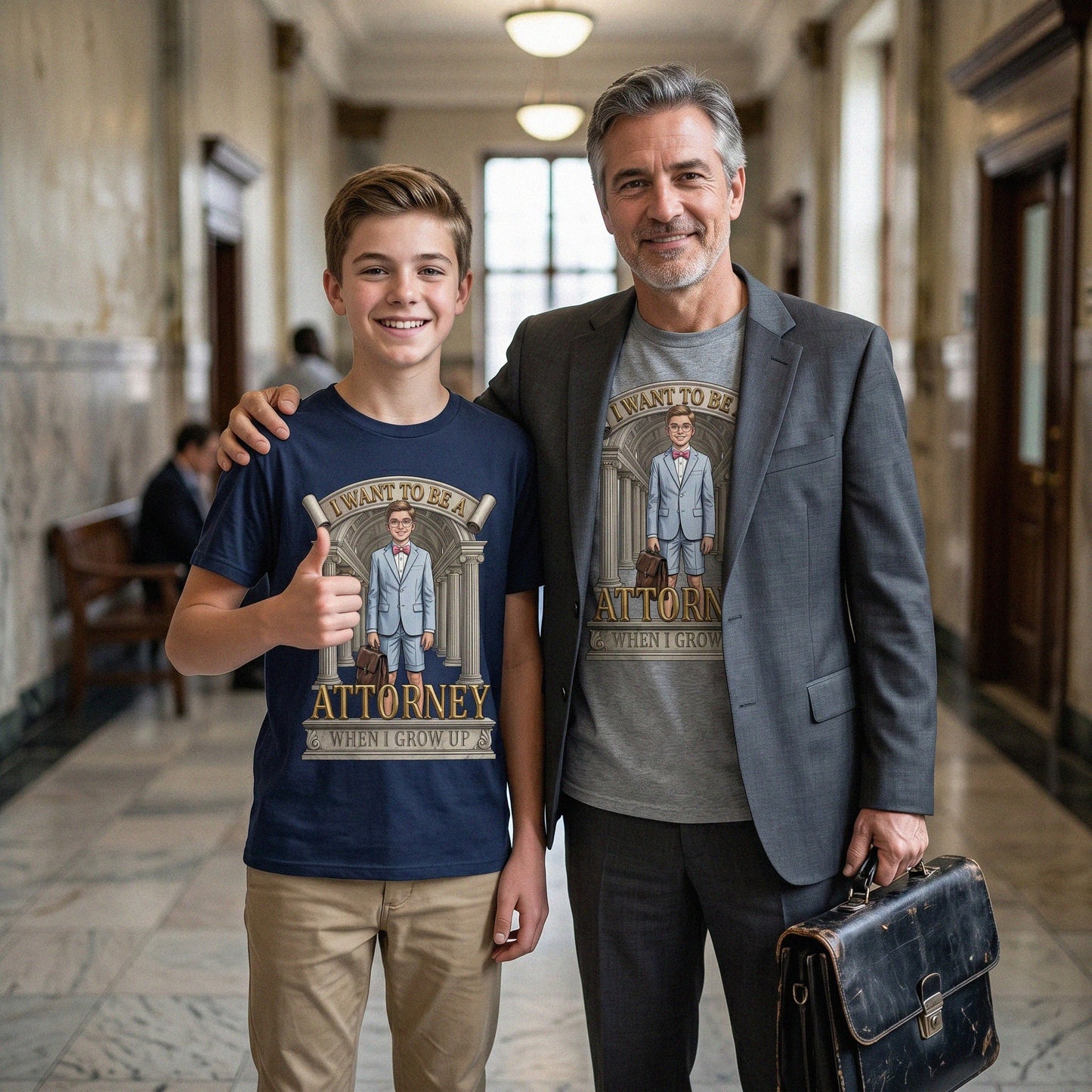 Future Attorney Tee – White Boy