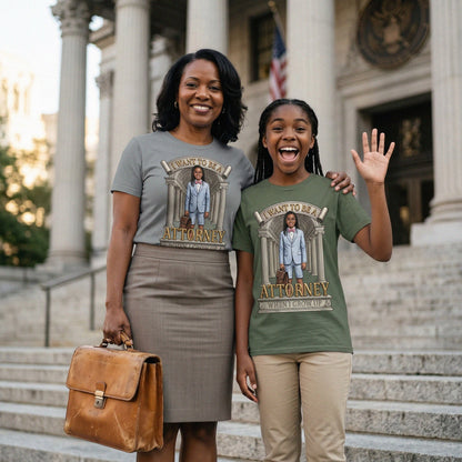Future Attorney Tee – Black Girl