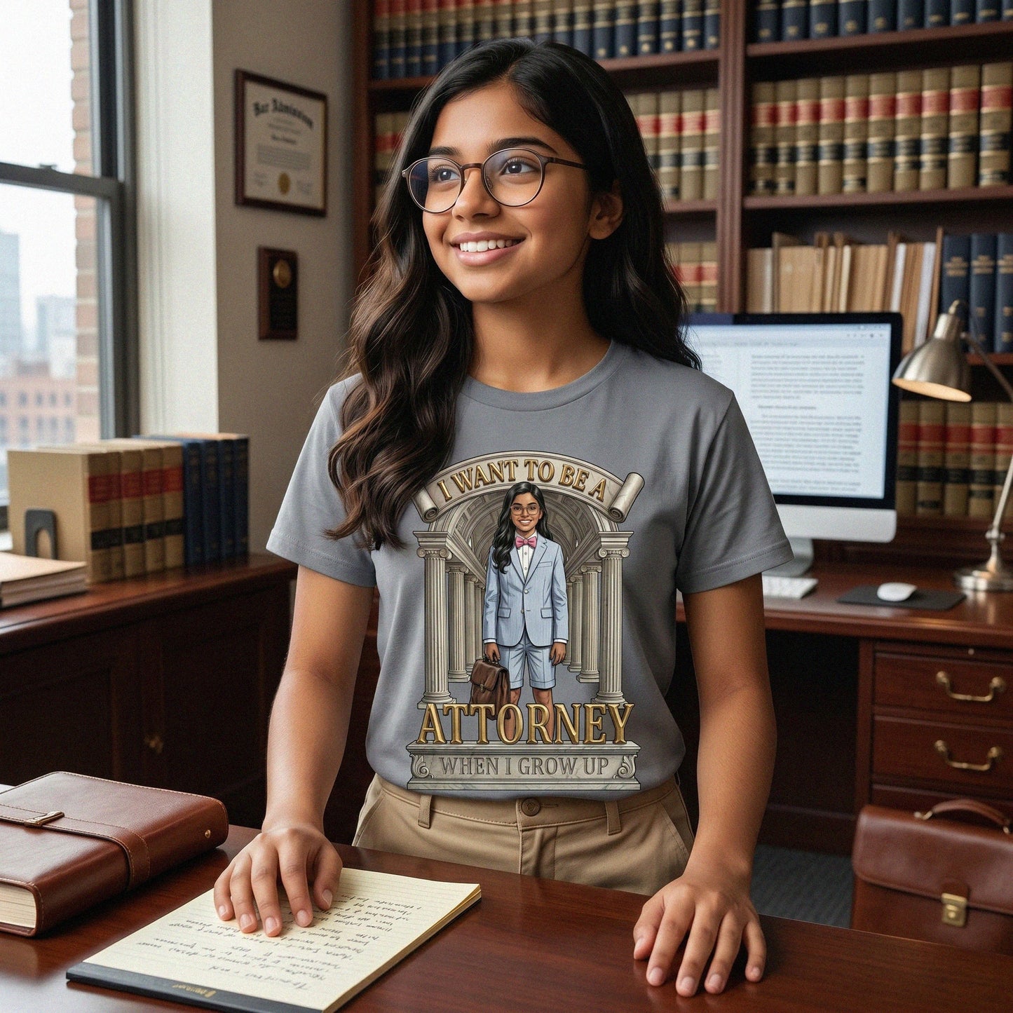 Future Attorney Tee – Latina Girl