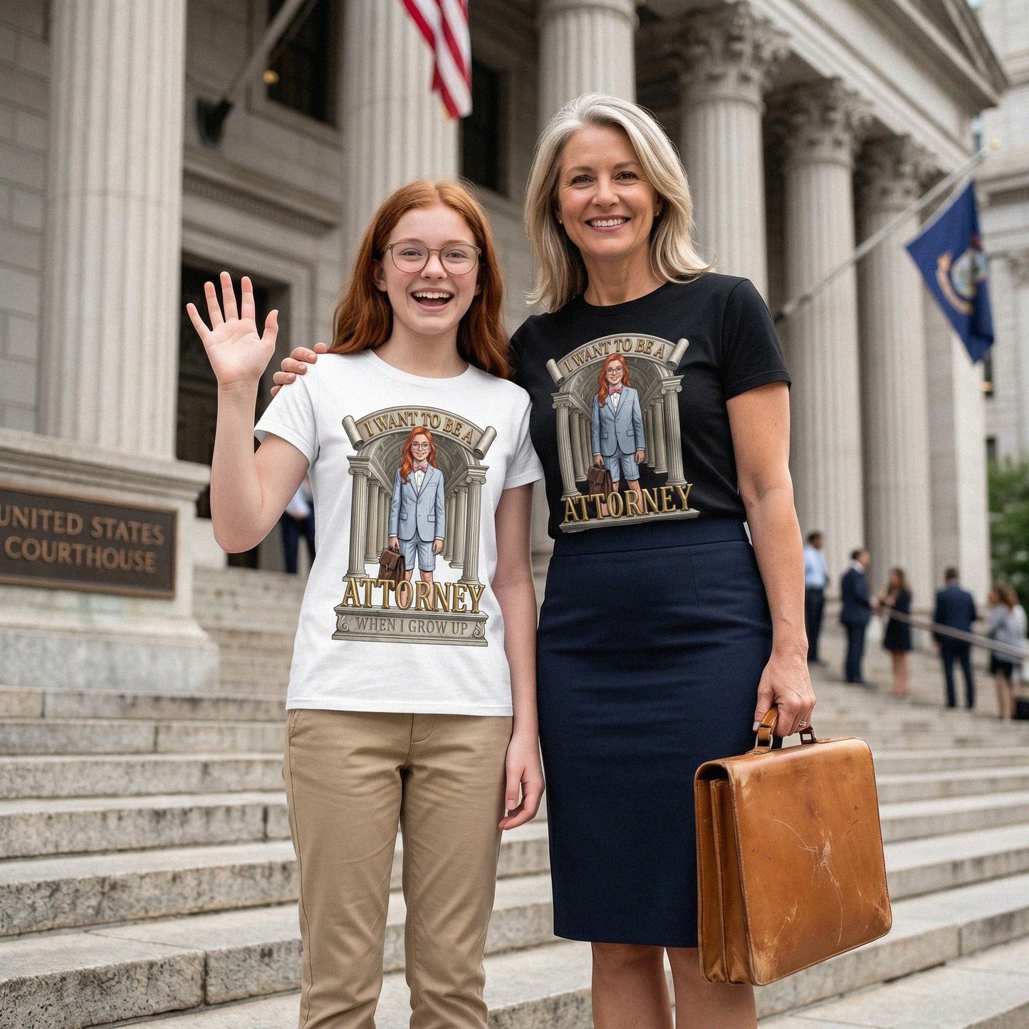 Future Attorney Tee – White Girl