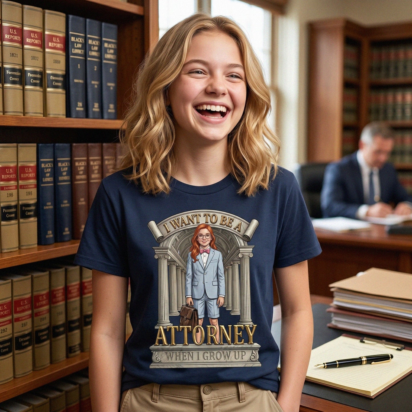 Future Attorney Tee – White Girl