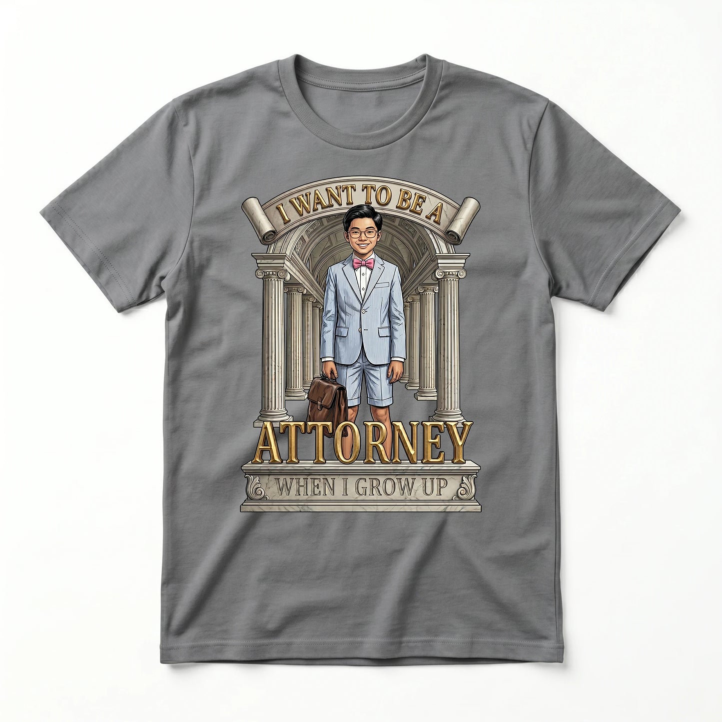Future Attorney Tee – Asian Boy
