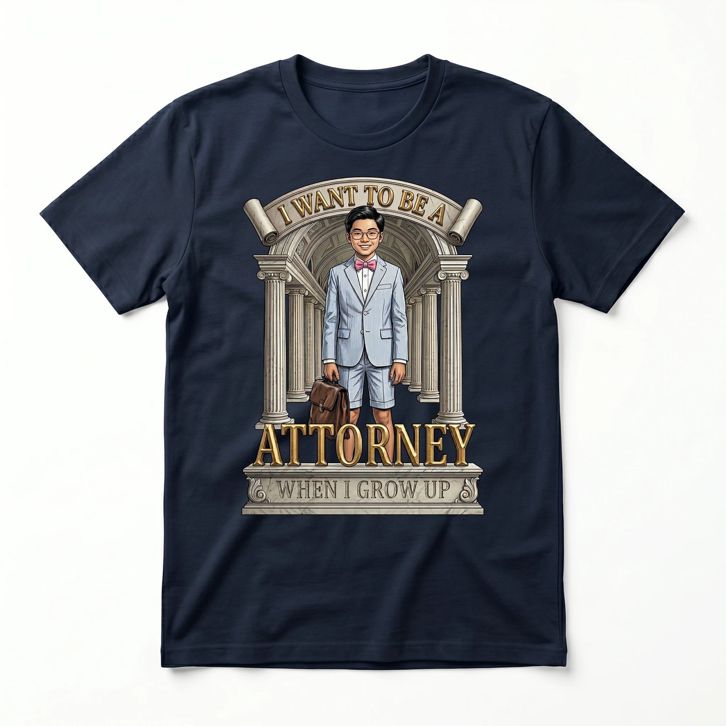 Youth Future Attorney Tee – Asian Boy