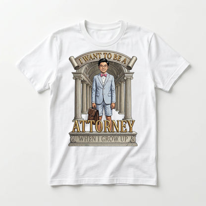 Youth Future Attorney Tee – Asian Boy