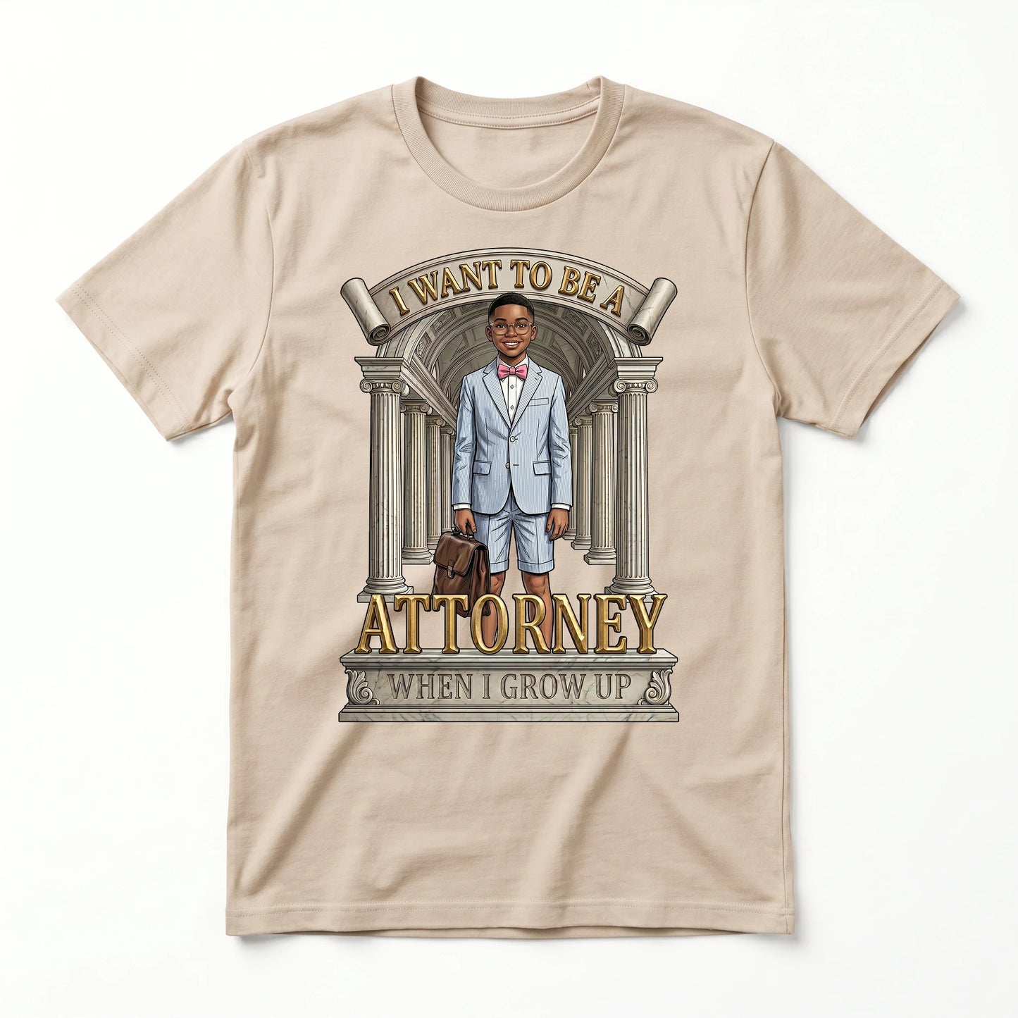 Future Attorney Tee – Black Boy
